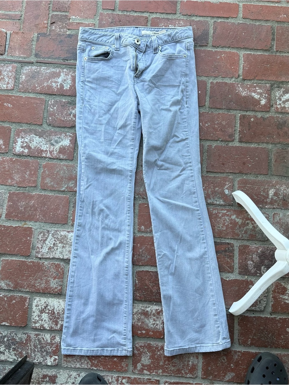 DKNY Light Wash Flare Jeans